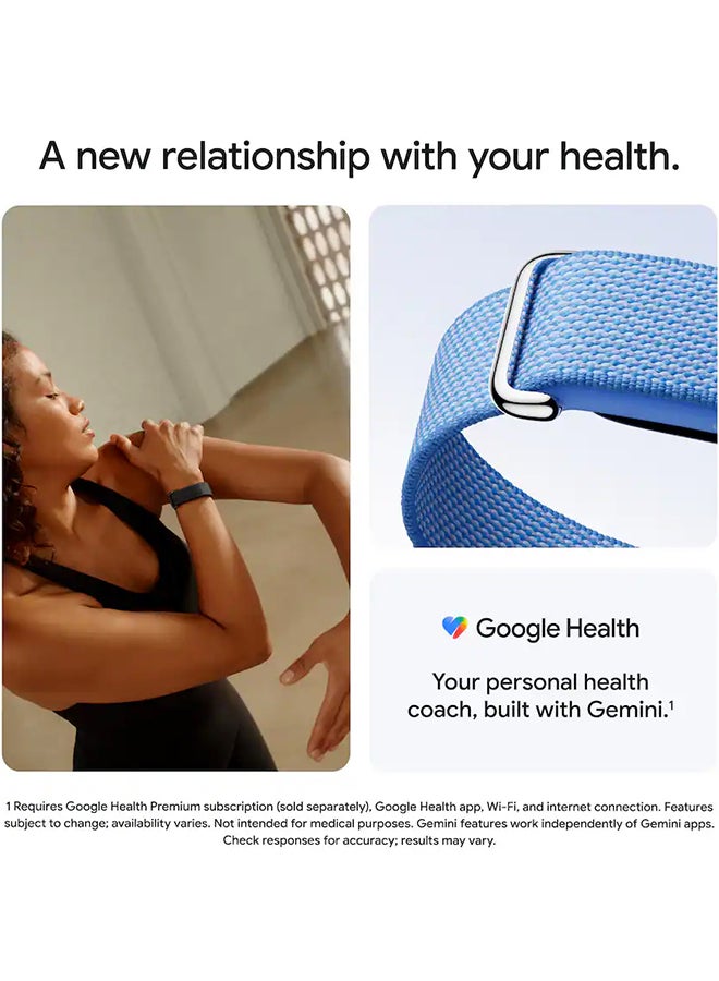 Google Fitbit Air - Screenless Fitness & Health Tracker with Heart Rate, Sleep and Activity Monitoring, AI-Powered Coaching, Up to 7 Days Battery Life, Compatible with iOS and Android, Fog - Image 5