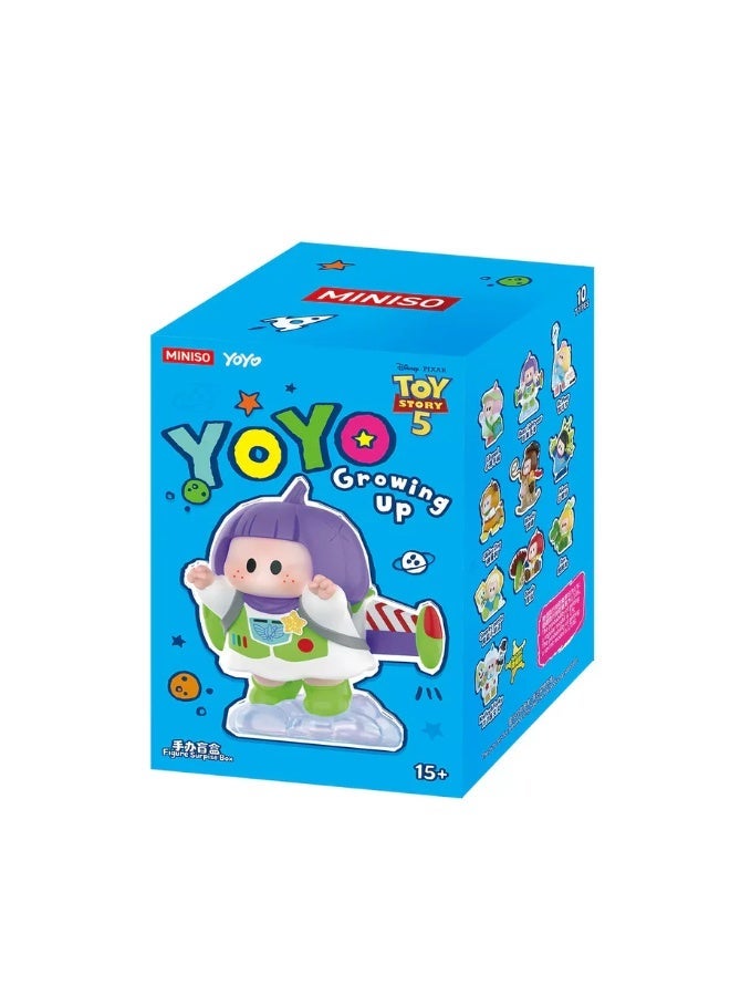 MINISO YOYO x Disney Pixar Toy Story 5 Growing Up with You Collection Collectible Figure Blind Box, Full Display Set of 9 Sealed Mystery Boxes, Character Collectible for Display and Gifting - Image 5