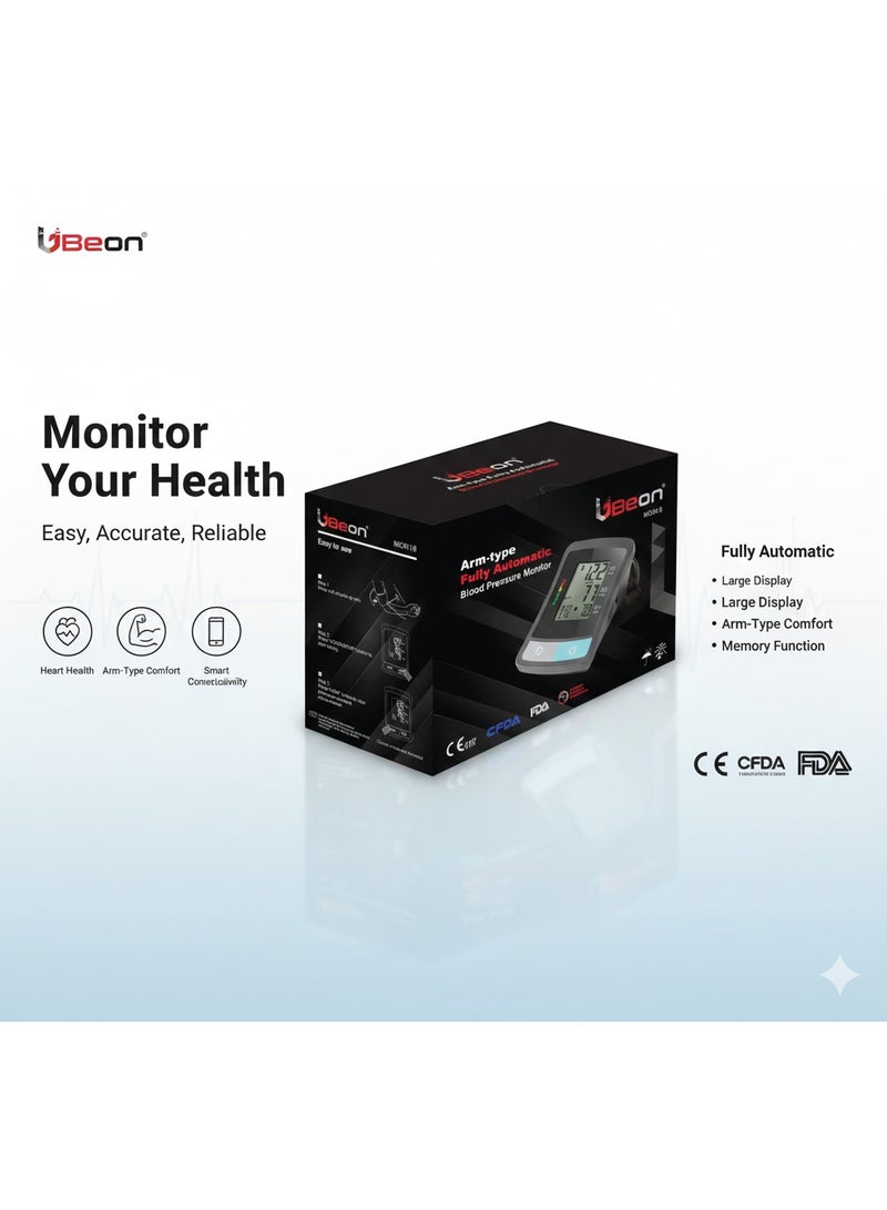 BEON Arm Type Fully Automatic Blood Pressure Monitor - Image 1