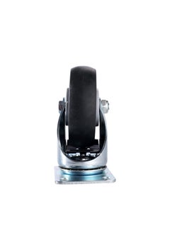 BMB tools 2-Piece 125mm Grey TPR Double Ball Bearing Caster - Swivel - Screw M12x30mm  - Image 4