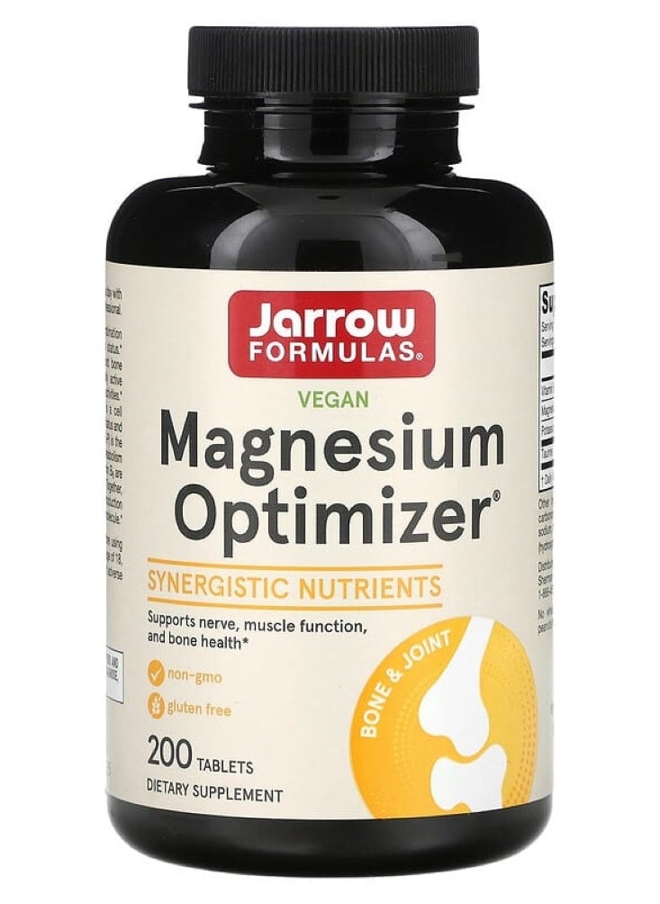 jarrow formulas - Magnesium Optimizer 200 tablets - Image 1