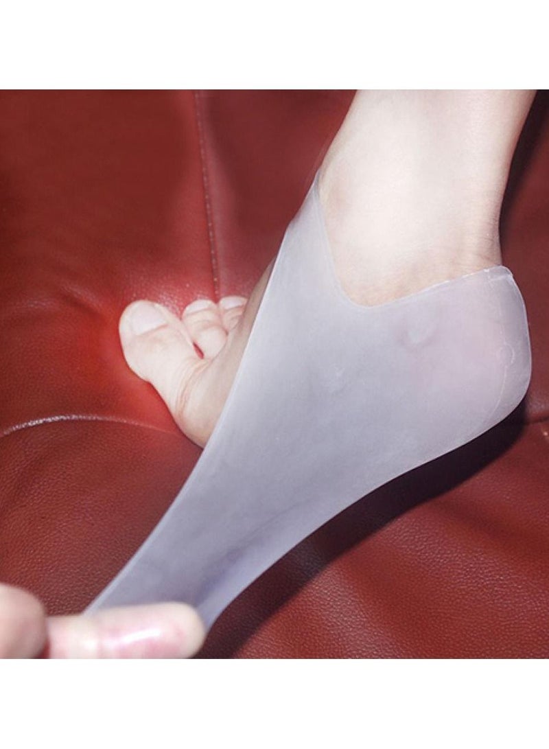 1 Pair Silicone Feet Heel Protector Anti Slip Pain Relief Anti Cracking Foot Health Care For Men Women High Heel Shoes Protection Cover - Image 4