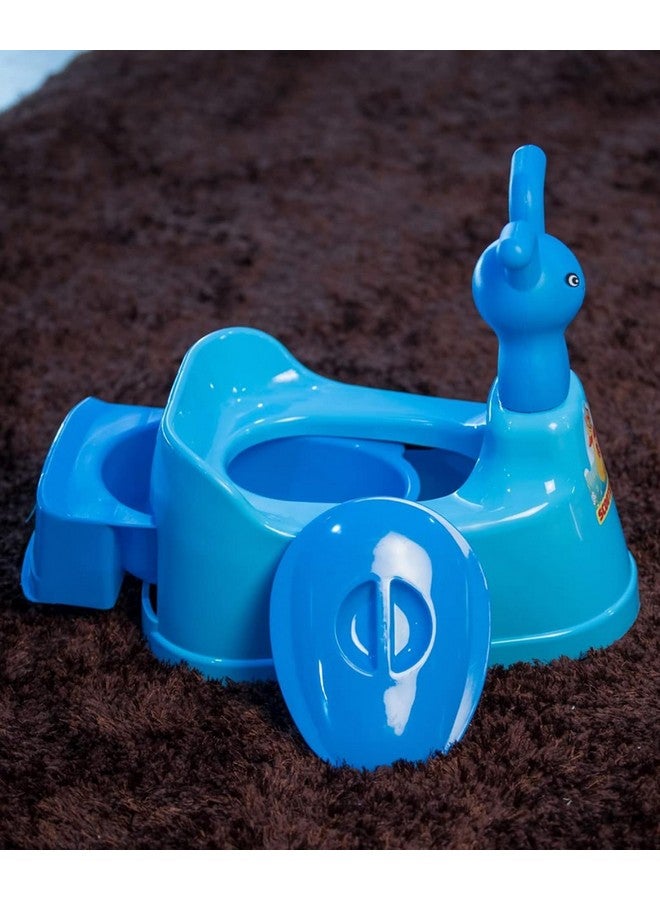 KORBOX Scooter Style Shape Potty Toilet Training Seat For Kids. (Blue) - Image 3