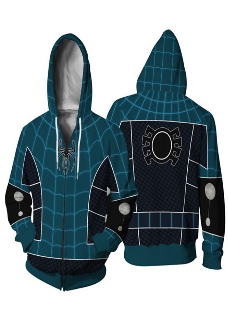 3D Printing Long Sleeve Hoodie Multicolour