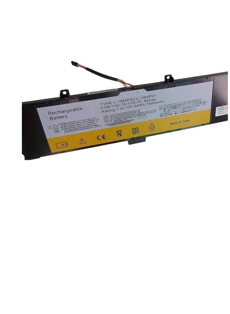 بطارية بديلة للكمبيوتر المحمول L13M4P02 لجهاز Lenovo Y50-70 Y70-70 Y70 Y50 Y50-70AM-IFI Y50-70AM-ISE Y50-70AS-ISE Y50-70-IFI Y50-70AT-IFI Y50-70-ISE Y50-80 5B10K10190 121500250 Tablet (7.4 فولت 54 وات في الساعة) - Image 3