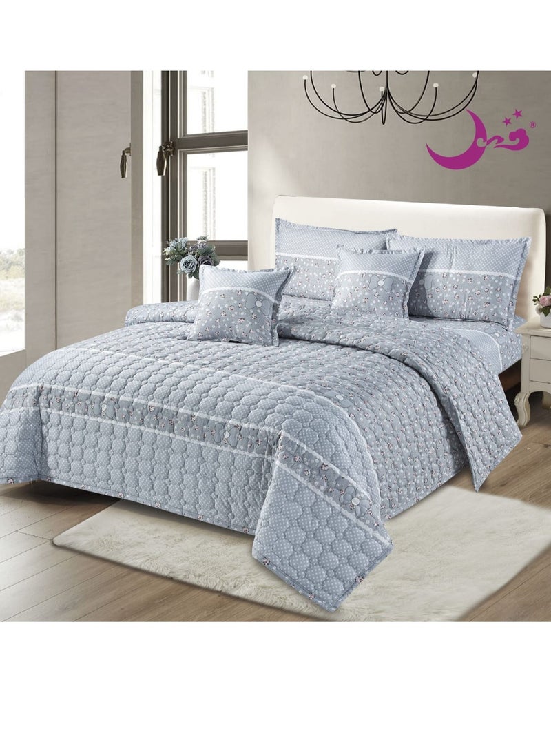 Moon Comforter set, 6 pieces, king size, 240x220 cm  - Image 1