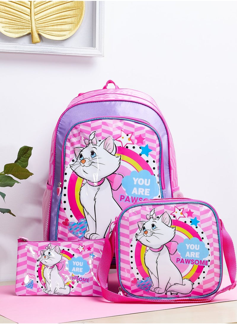 Disney - Disney Marie Back To School 3In1 Trolley Box Set - Image 1