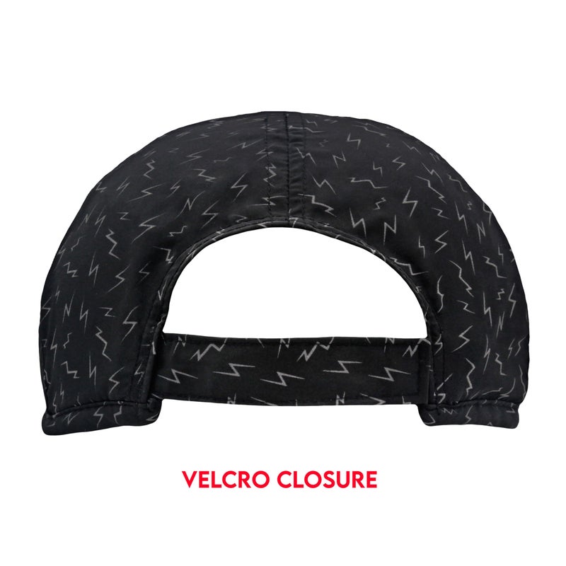 Sprints Race Day Performance Reflective Running Cap | The Lightweight, Quick Dry, Sport Hat, One Size, Unisex (US, Alpha, One Size, Nocturnal Not So Neon Flash Reflective) - Image 3