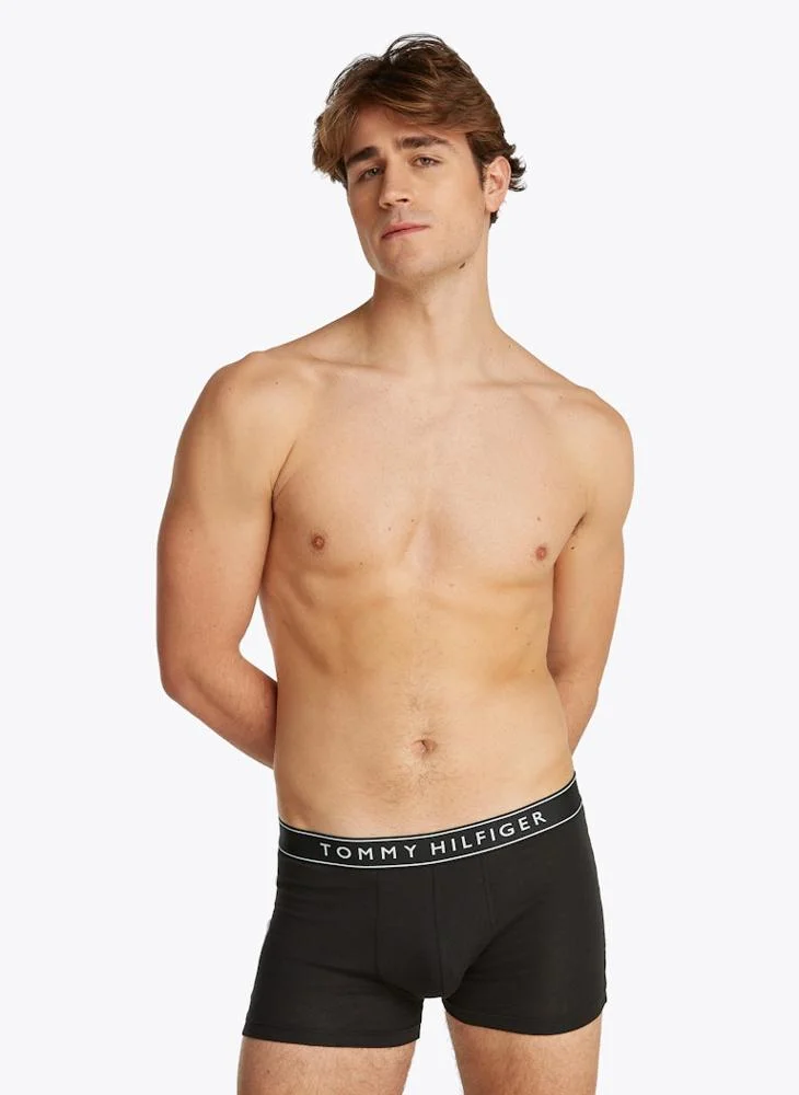 TOMMY HILFIGER 3 Pack Logo Band Trunks