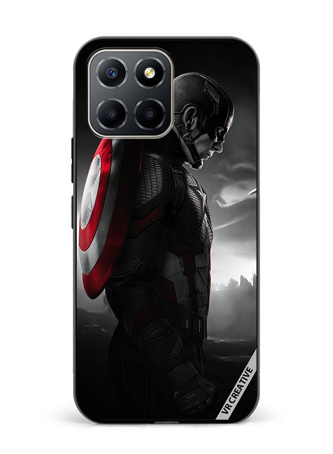 VR CREATIVE Protective Case Cover For Honor X6 Captain America Design Multicolour - Image 1