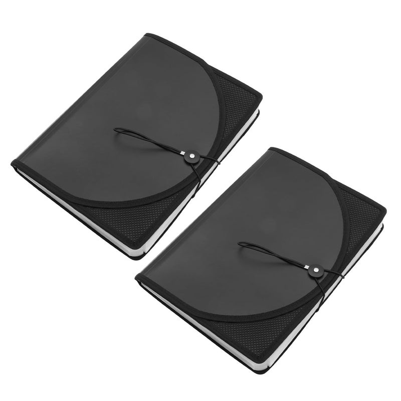 Expanding Accordion File Folder Organizer with 25 Pockets and Rope Closure - Image 2