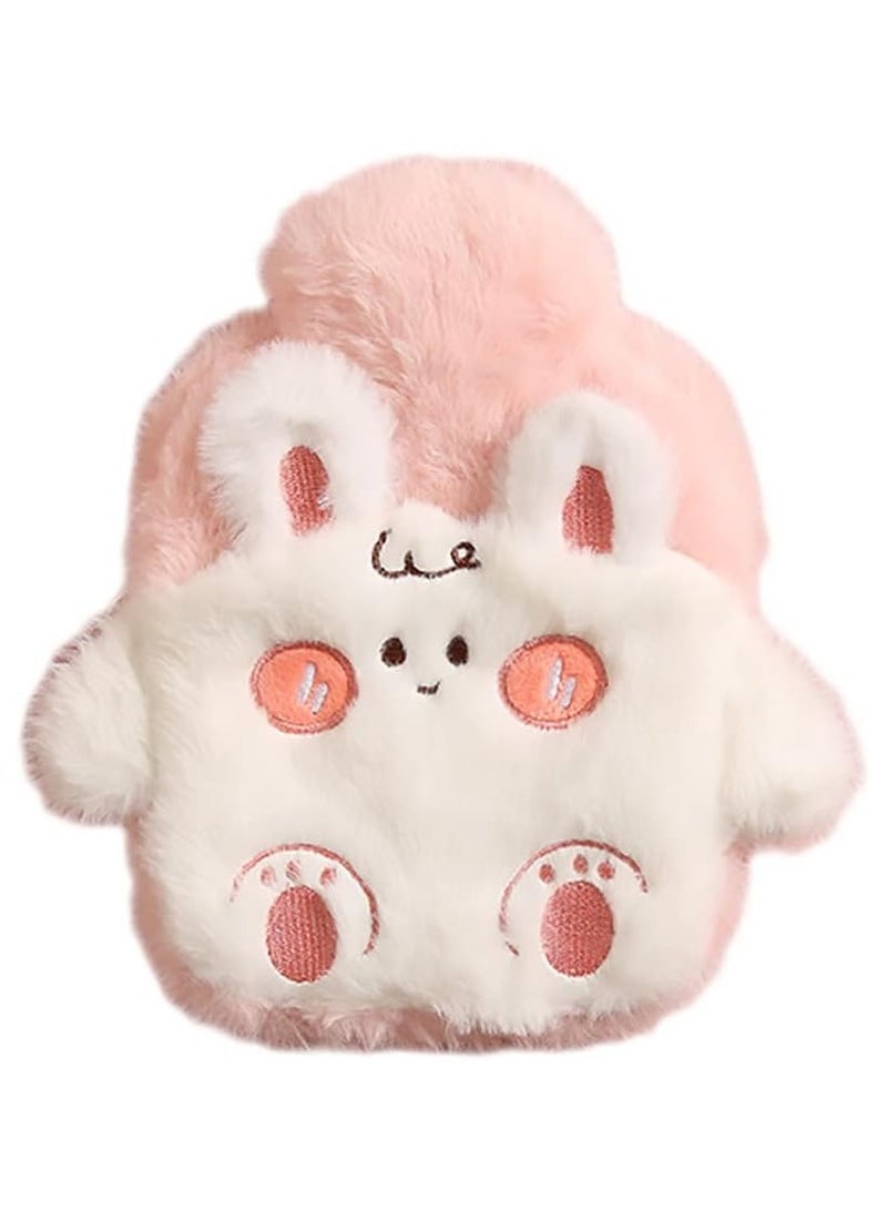 general Cartoon Melody Hot Water Bottle Foot Warmer 1L Hot Water Bottle & Cold Compress with Cute Anime Character Plush Set Relieve pain with a cute faux fur case - Image 1