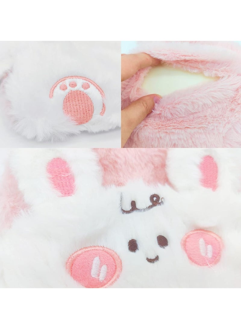general Cartoon Melody Hot Water Bottle Foot Warmer 1L Hot Water Bottle & Cold Compress with Cute Anime Character Plush Set Relieve pain with a cute faux fur case - Image 3