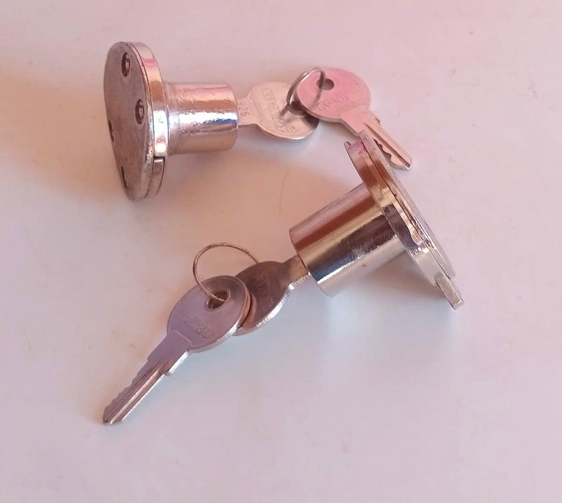 Desk Pedestal Lock with 2 Keys 2 Pcs - Image 2