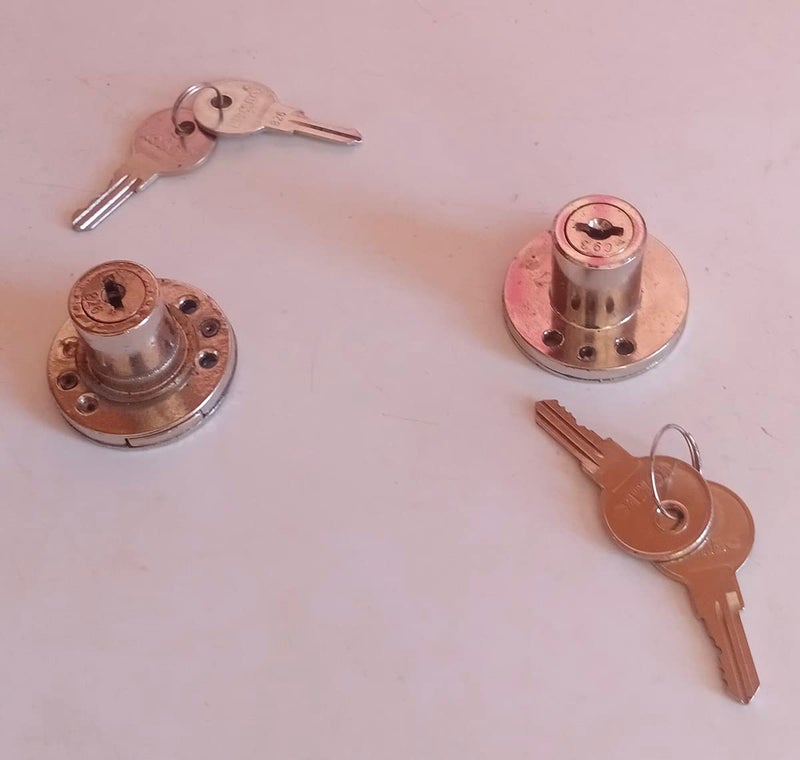 Desk Pedestal Lock with 2 Keys 2 Pcs - Image 3