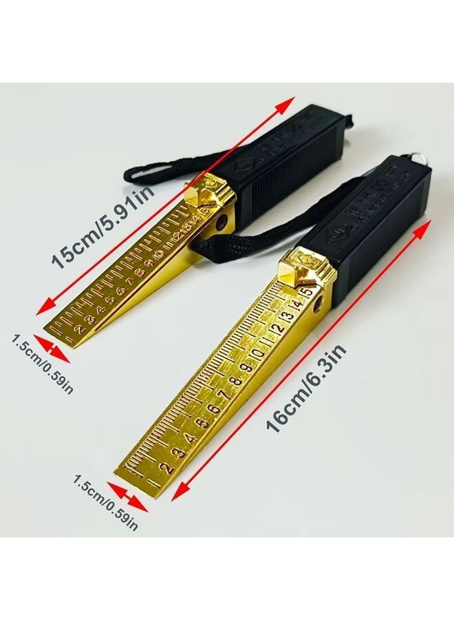 Vernier Gauge Wedge Shape Flatness Measuring Tool 0 2mm Precision Engineering House Testing - Image 3