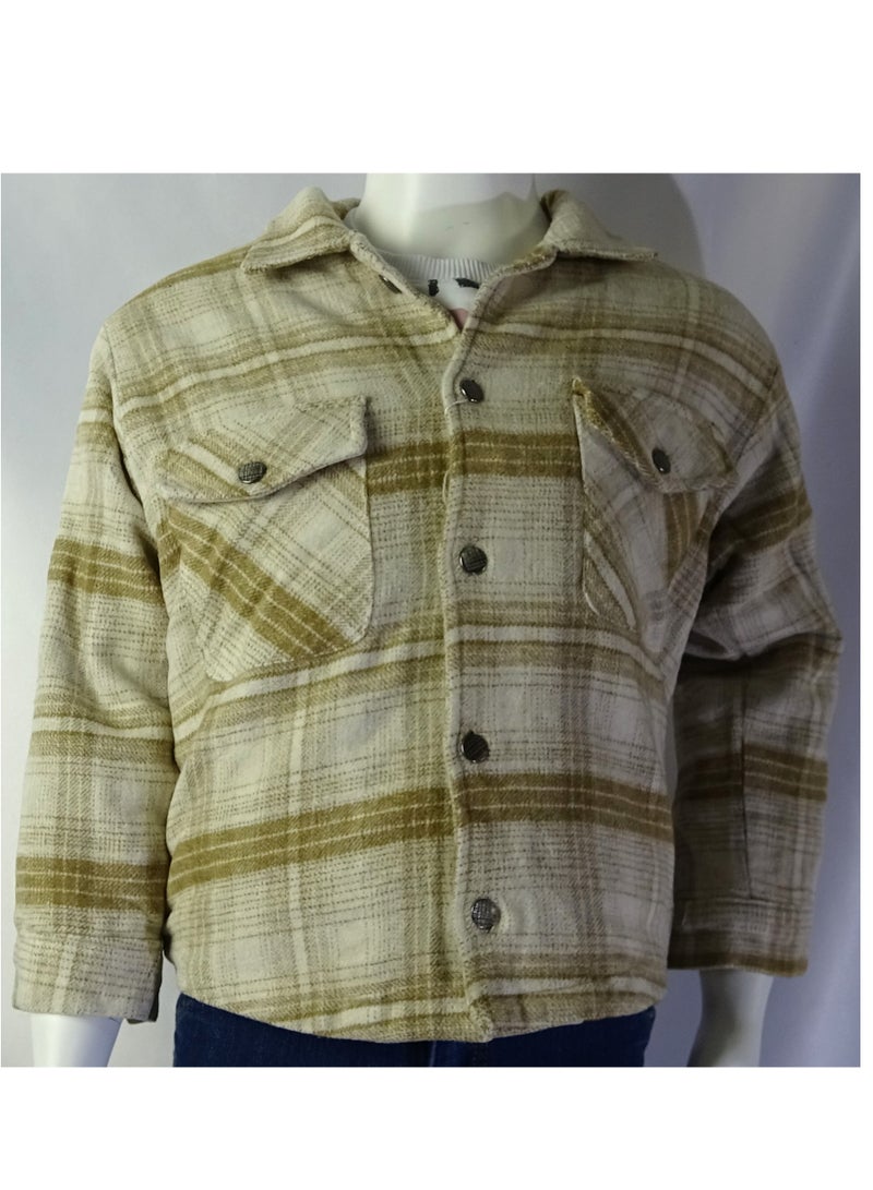 شلــــتر صناعة تركية فاخرة؛ جاكيت أولاد بأزرار لفصل الخريف و الشتاء من مجموعة شلـــتر 23142 - Image 2