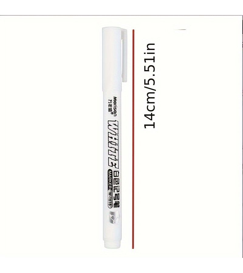 7pcs Permanent Gel Marker Pens With Oil Based Ink For Scrapbooking Stamping Calligraphy And Plastic Surfaces White Smudge Proof Non Toxic - Image 2