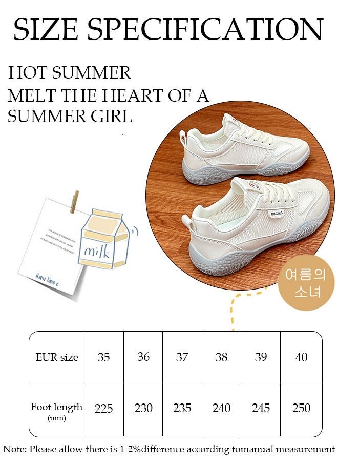 DUNISO Women's Walking Shoes Sneakers Lightweight Comfort Tennis Shoes Mesh Breathable Lightweight Non Slip Casual Work Shoes for Indoor Outdoor Travel Work - Image 4