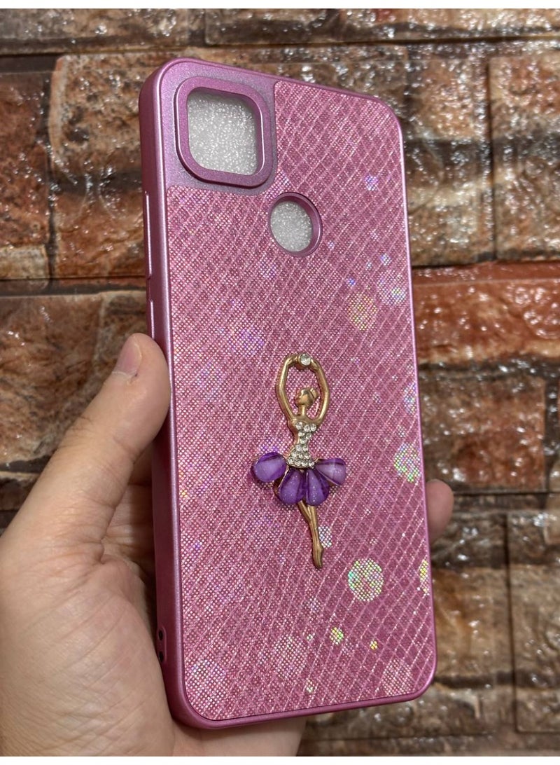 غطاء خلفي مرسوم عليه راقصه باليه متوافق مع الهاتف Xiaomi Redmi 9C - Image 2