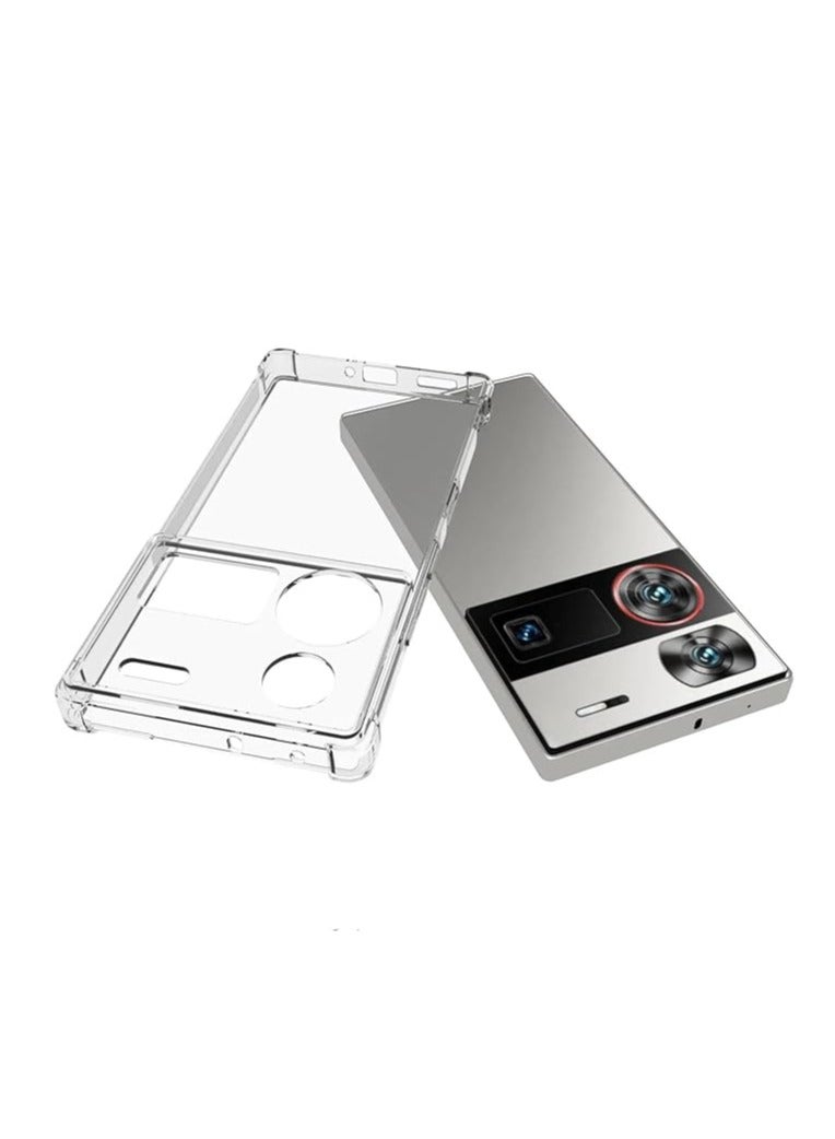 The phone case is compatible with ZTE Nubia Z60 Ultra, and the phone case shockproof ultra-thin soft TPU protective case is suitable for ZTE Nubia Z60 Ultra phone case - Image 1