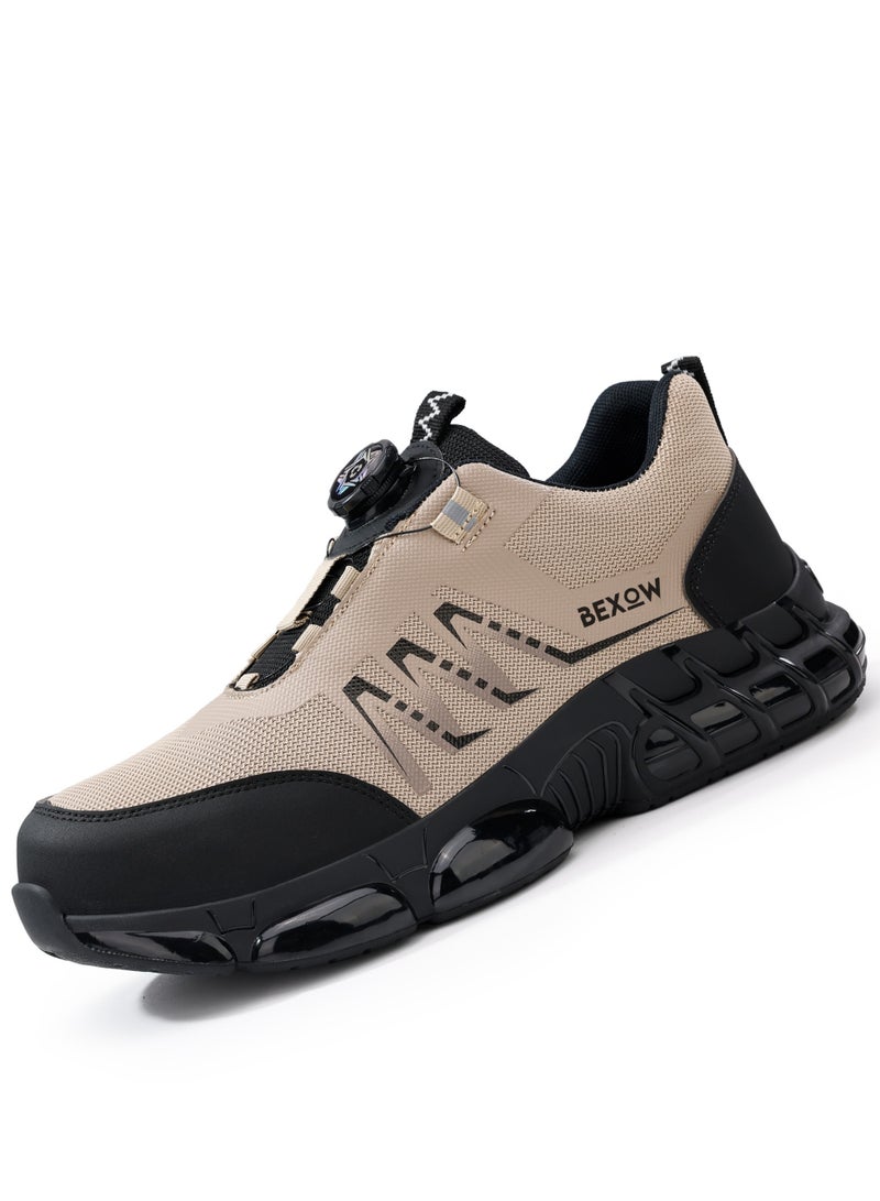 BEXOW Titan Safety Shoes Steel Toe Lightweight & Anti Slip Industrial Work Sneakers - Image 1