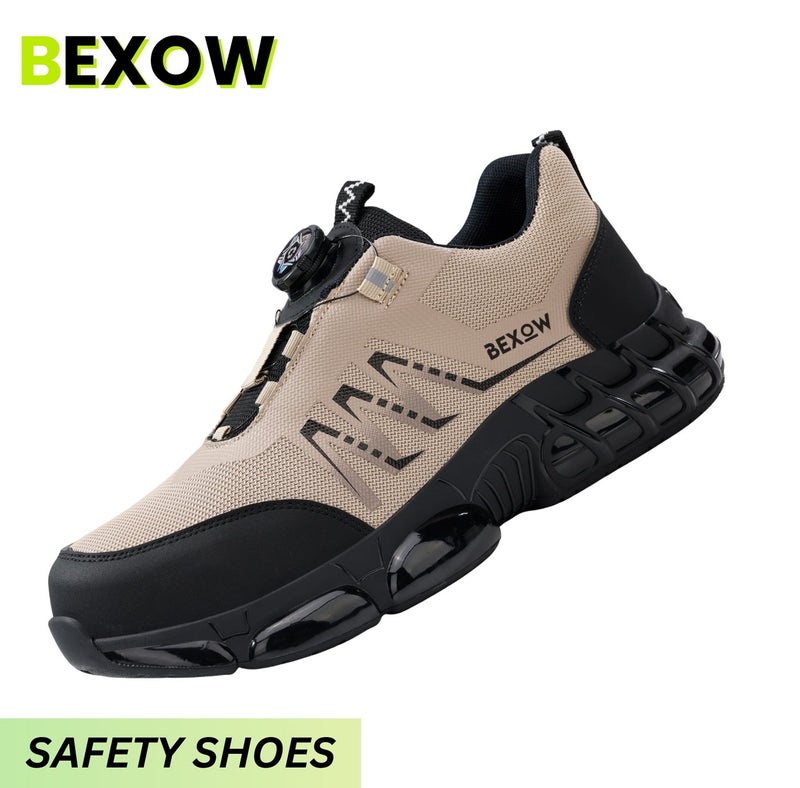 BEXOW Titan Safety Shoes Steel Toe Lightweight & Anti Slip Industrial Work Sneakers - Image 1