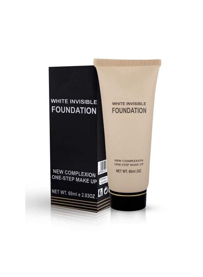 أدبيني فرشاة كريم أساس بيضاء غير مرئية وفرشاة بيضاوية (عبوة من قطعتين) - Image 3