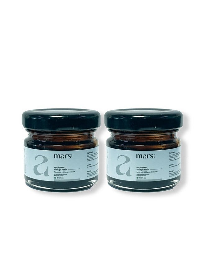 mars by GHC | Pure Himalayan Shilajit Resin - Natural Mineral Extract, 20g (Pack of 2) - Image 1