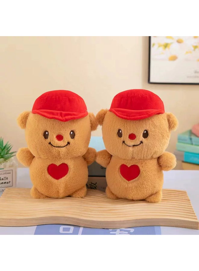 Boutique Eight-inch Flow Grab Doll Cute Doll Small Doll Wedding Throw Doll Plush Toy Wholesale-Color:Mahjong Doll - Image 4