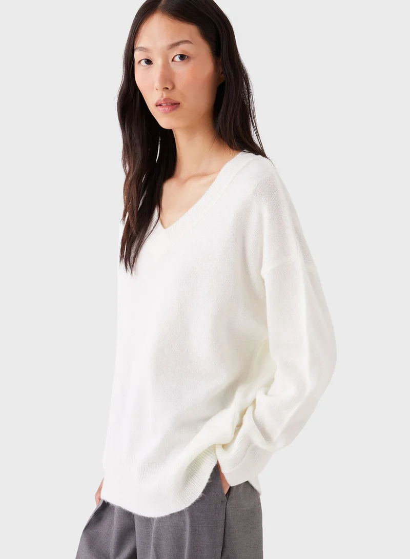 LC WAIKIKI V-Neck Oversized Sweater