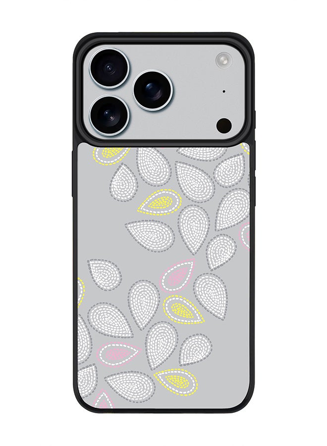 Stylizedd iPhone 17 Pro Case, [Compatible with MagSafe] Slim Magnetic cover Phone Case iPhone 17 Pro -Teardrop Stitches - Image 1