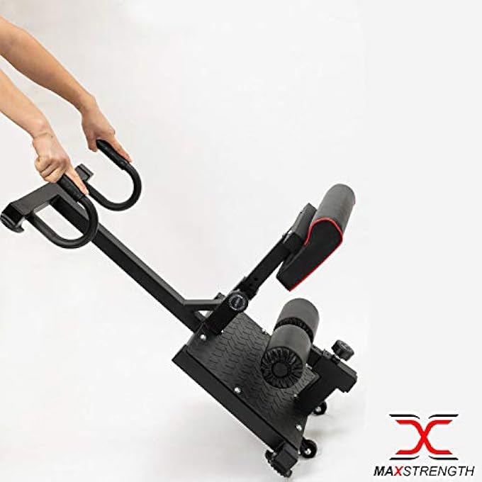 MS X Sissy Squat Machine, Home Multi-Function Squat Bench Machine Push Up Ab Workout Home Gym Squat Stand Machine 3-In-1 Sit Up Leg Machine - Image 5