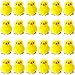 Baaxxango 24 PCS Easter Fluffy Chicks34 Inch Yellow Soft Plush Chicks FigurinesRealistic Plush Farm Chick Mini Ornaments Stuffed Animal for EasterParty FavorsGift Bag Filler - Image 2