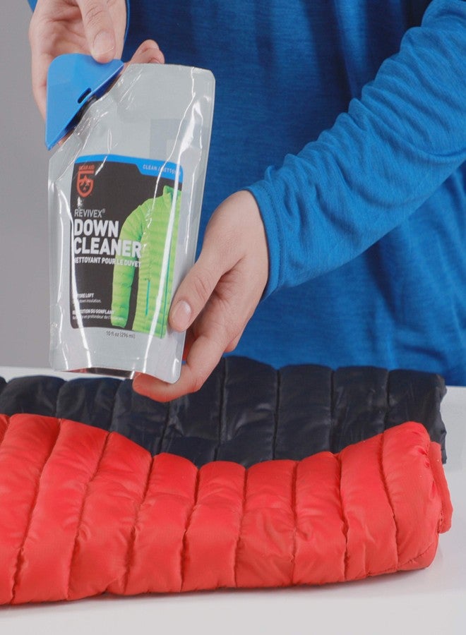 GEAR AID Revivex Down Cleaner for Washing and Restoring Loft in Puffer Jackets, Vests, Blankets, and Sleeping Bags, 10 Fl Oz - Image 2