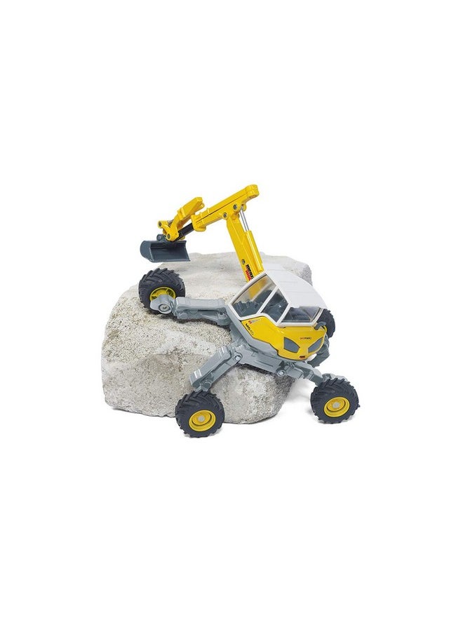 Siku Siku 3548, Menzi Muck Walking Excavator, 1:50, Metal/Plastic, Yellow, Adjustable Chassis  - Image 4