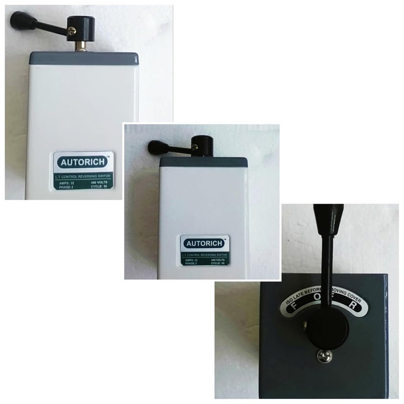 AUTORICH INDUSTRIAL QUALITY LT Reverse Forward Control Switch 16 Amps 3 Phase 440 Volts - Image 1