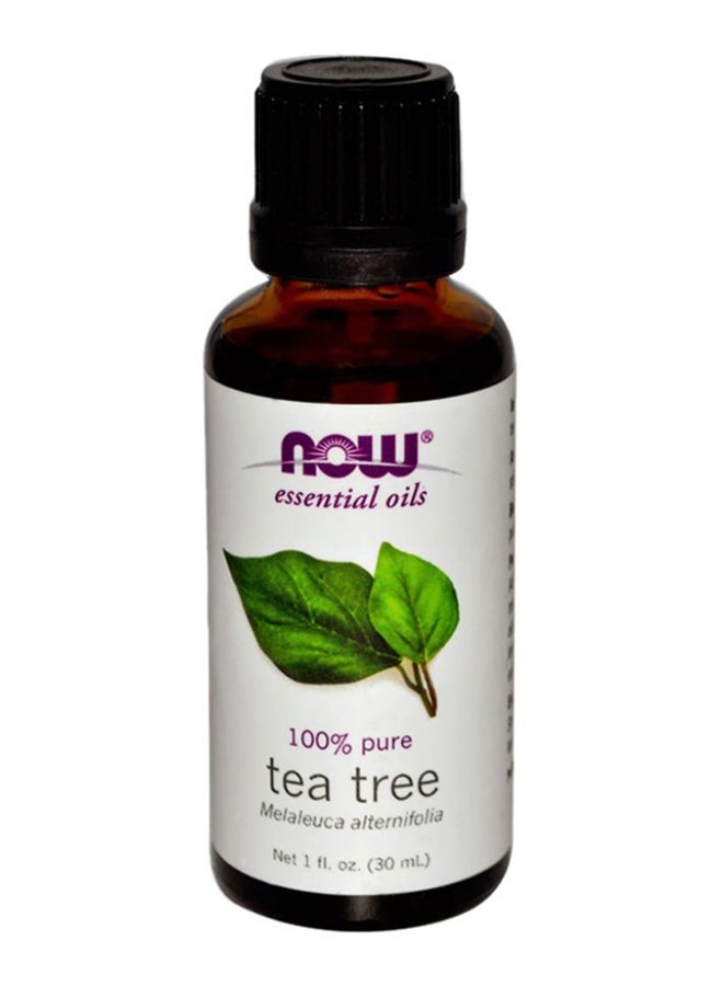 now Pure Tea Tree Essential Oil Clear 30ml - Image 1