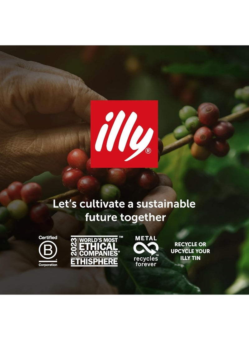 Illy Espresso Medium Roasted Ground Coffee Tins – 250g - Image 4