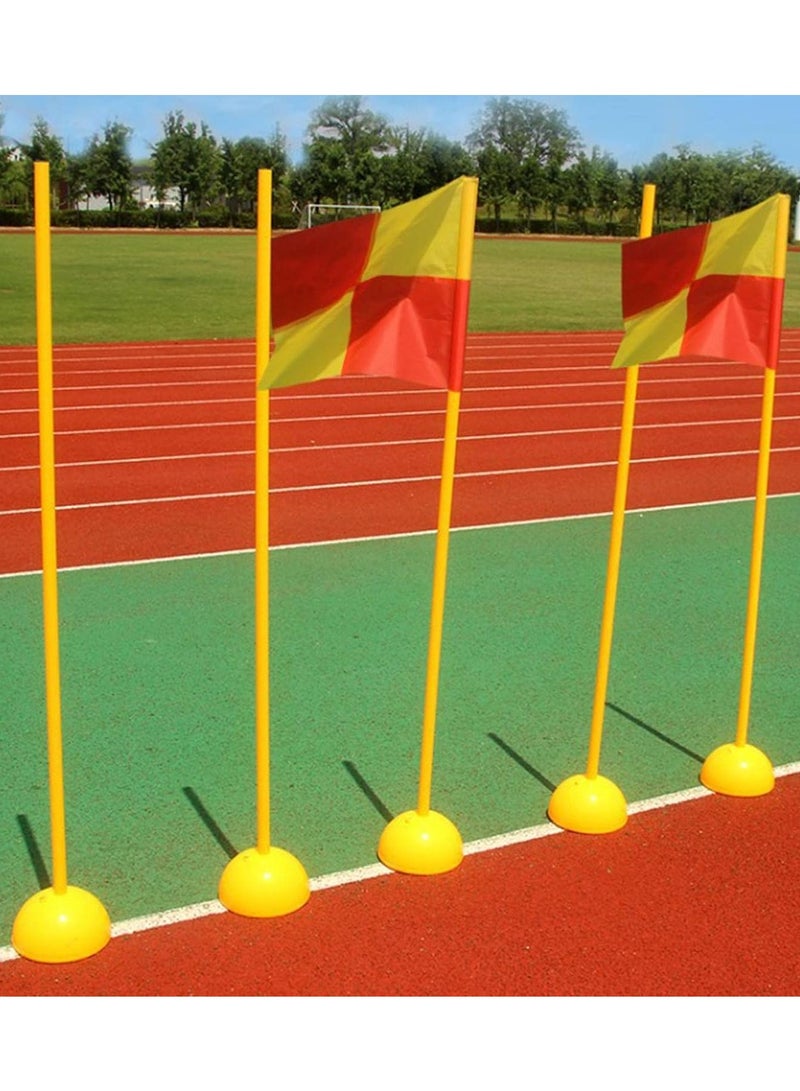 Spall Mini Flag Pole with Base – Soccer Corner Flags (1m & 1.5m) - Image 5