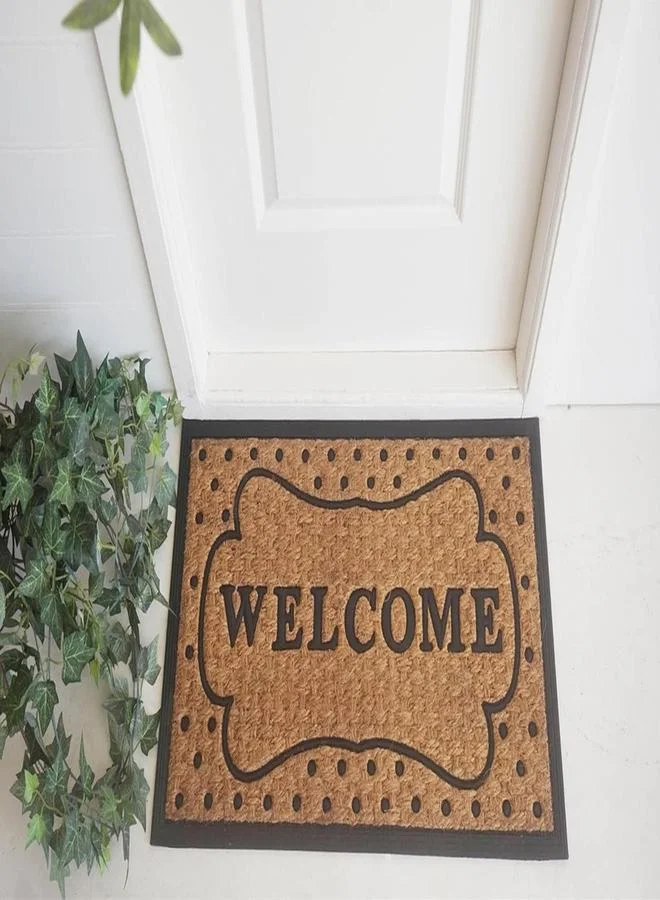 Orchid Moulded Panama Natural Doormat 45X75 cm