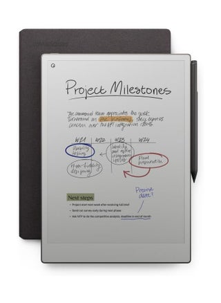 reMarkable Paper Pro Bundle - 11.8” Color Digital Tablet with Marker Plus & Mosaic Wave Folio Cover, Adjustable Reading Light, Real Paper Feel, and 14-Day Battery Life - pzsku/Z5931C92D3A44738D005BZ/45/1746218179/16f96310-5a10-425c-876a-54885e97a70f