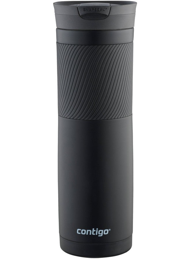 Contigo Contigo Steel Travel Mug, 24 oz, Matte Black - Image 1