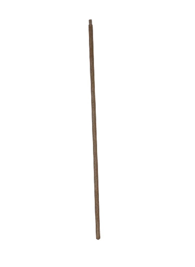 Contek Lightweight and Durable Ergonomic Wooden Mop Handle Brown 15/16 x 48 Inch LA140  - Image 1