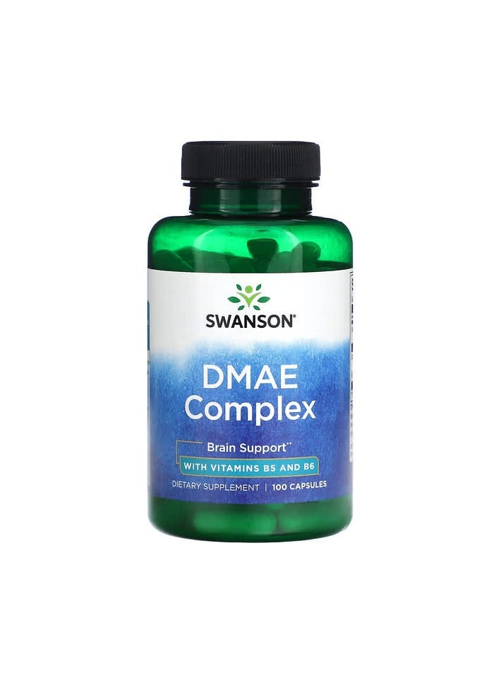 SWANSON DMAE Complex, 100 Capsules