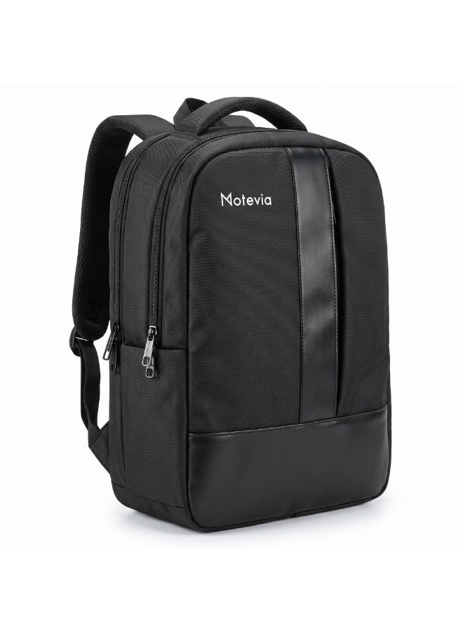 MOTEVIA Multifunctional Backpack Made of High Quality Canvas Laptop Bag – Fully Lined Inside – Multi-Pocket Backpack Suitable for Work, University and Travel - Image 1