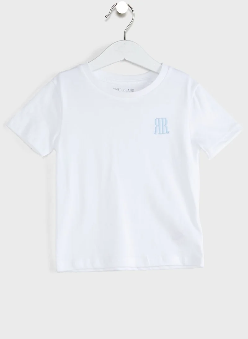 RIVER ISLAND Rr Print T-Shirt