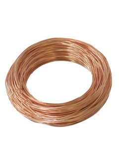 ART IFACT ART IFACT 20 Meters Bare Copper Wire 18 Gauge 1219 mm Diameter Dead Soft 999 Pure Copper Wire Without Enameled DIY Jewellery Artistic 