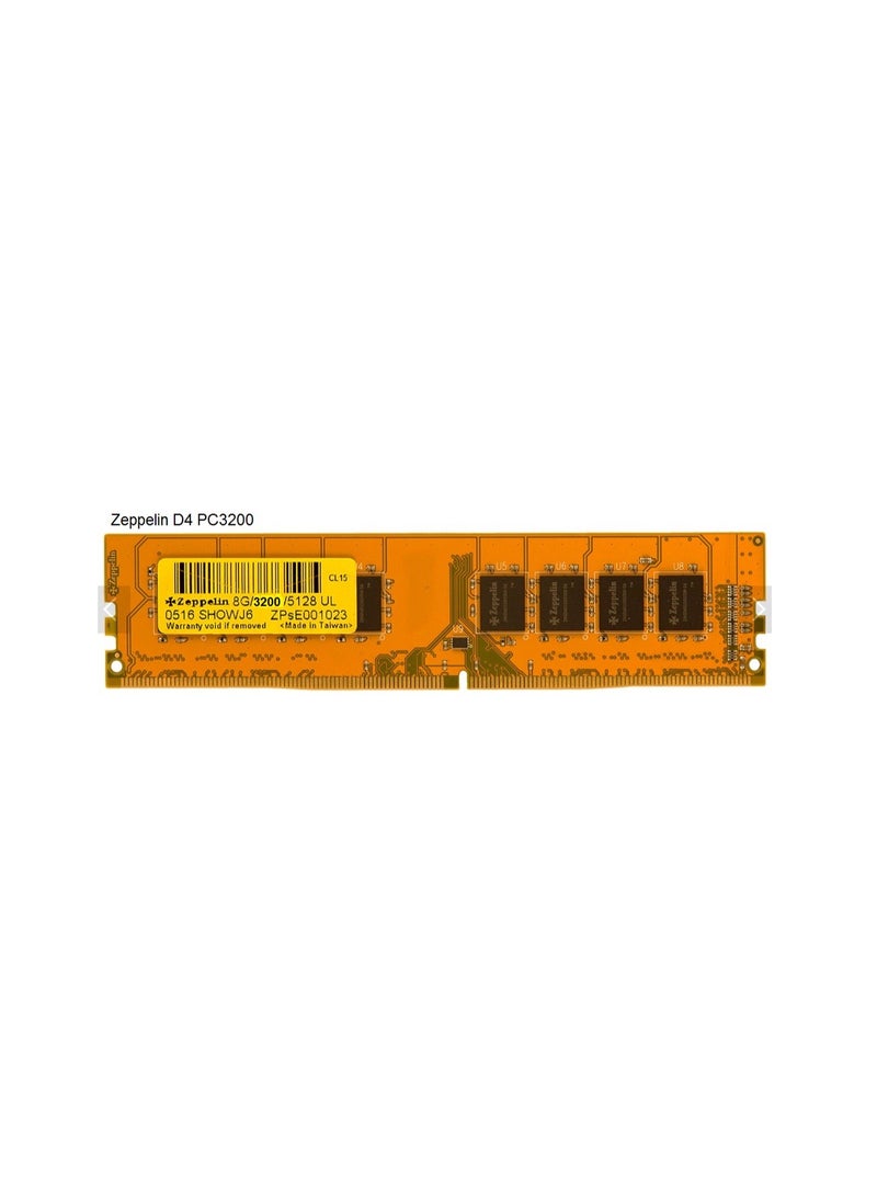 Zeppelin DESKTOP DDR4 8GB PC3200MHz 