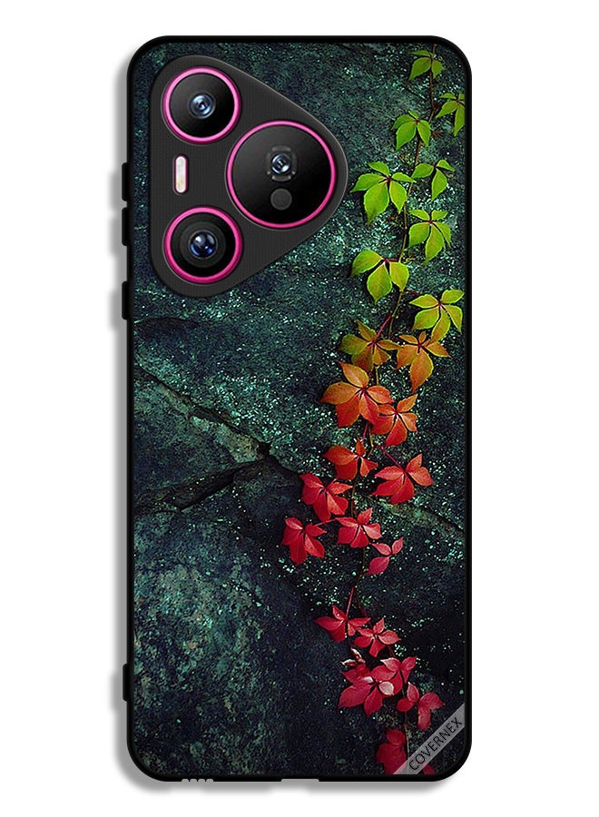 Covernex Huawei Pura 70 Protective Case Cover Beautiful Leaves - Image 1